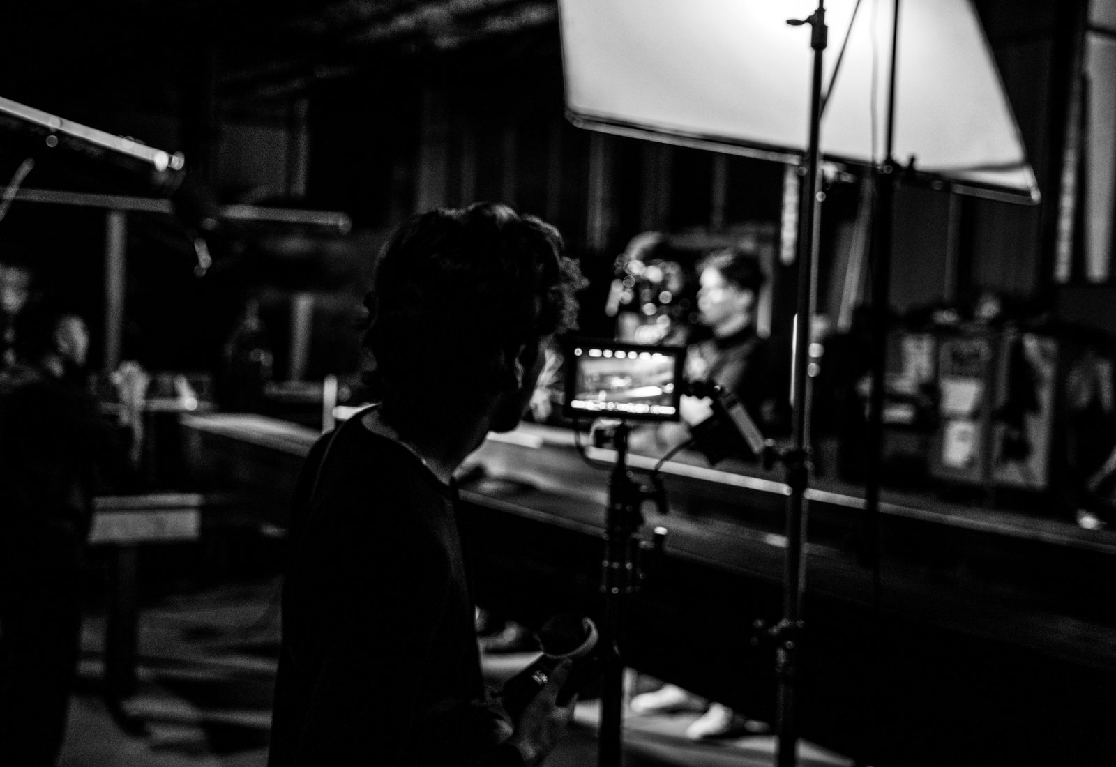 Crew filming a content shoot